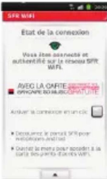 SFR STARTRAIL II - COMMENT ME CONNECTER AVEC SFR WIFI ? - 4