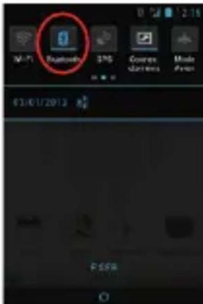 SFR STARTRAIL III - COMMENT ACTIVER/DÉSACTIVER LE BLUETOOTH? - 2