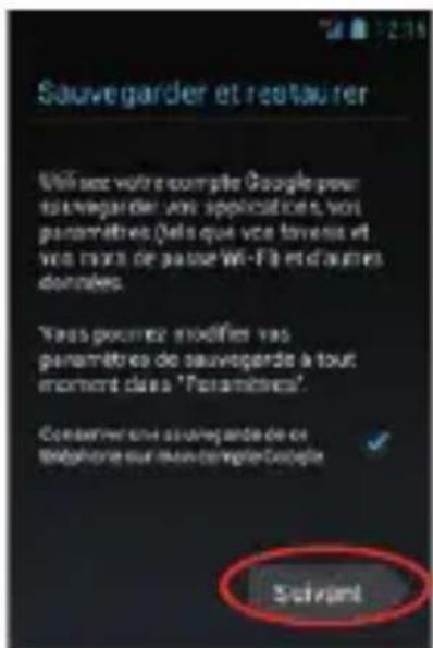 SFR STARTRAIL III - Si vous possédez déjà un compte Gmail™: - 3