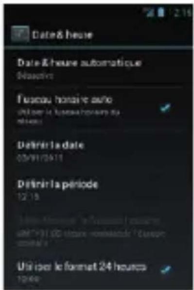 SFR STARTRAIL III - COMMENT CHANGER LA DATE ET L'HEURE ? - 3