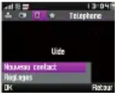 SFR Text Edition 152 - comment créer un contact ? - 3