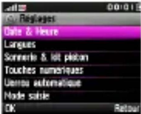 SFR Text Edition 152 - comment changer la date et l'heure ? - 3