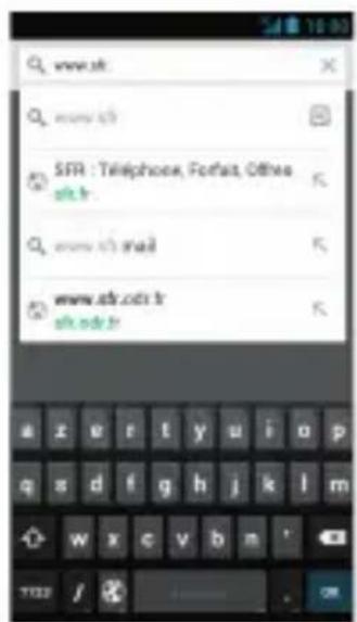 SFR STARTRAIL IV - COMMENT ALLER SUR INTERNET? - 2