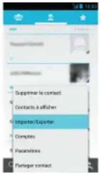 SFR STARTRAIL IV - COMMENT IMPORTER LES CONTACTS DE LA CARTE SIM ? - 2