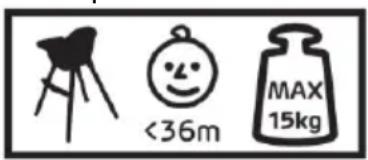Kindercraft SIENNA - ADVERTENCIA!: - 1