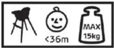 Kindercraft SIENNA - WAARSCHUWING!: - 1