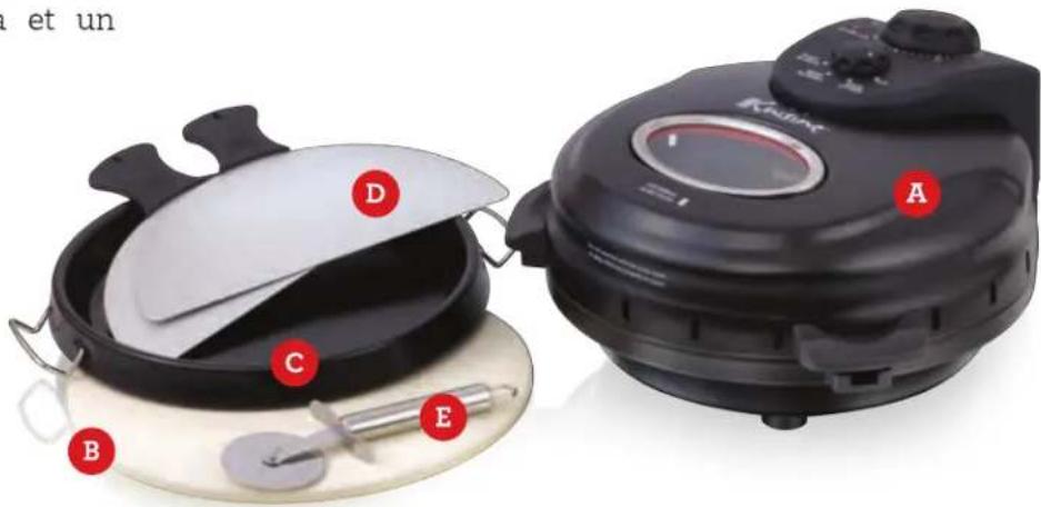 Euro Cuisine PM600 - Electric Pizza Oven - 1