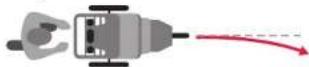 BOB Gear Revolution Flex 3.0 - Si la poussette tire vers la DROITE - 1
