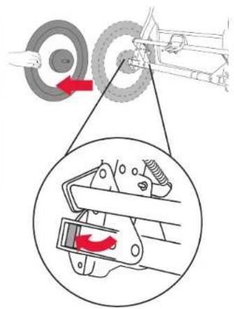 BOB Gear Revolution Flex 3.0 - Retirer la roue - 1