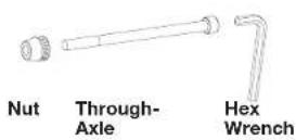 BOB Gear Revolution Flex 3.0 - Front Wheel Installation - 1