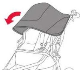 BOB Gear Revolution Flex 3.0 - Extend Canopy - 1