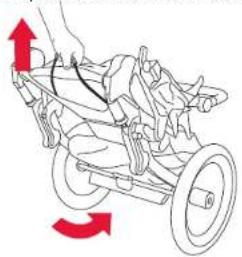 BOB Gear Revolution Flex 3.0 - Folding the Stroller - 2