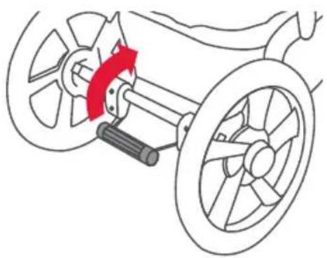 BOB Gear Alterrain - Unlocked Position - 1