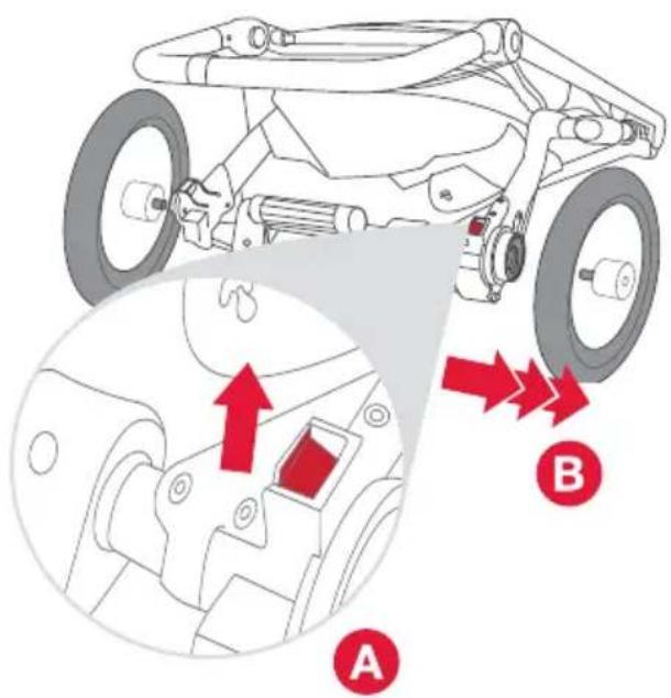 BOB Gear Alterrain - Remove Wheel - 1