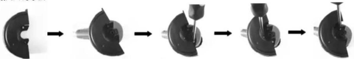 CFH EFB 675 - Assemble the guard hood (see Figure) - 1
