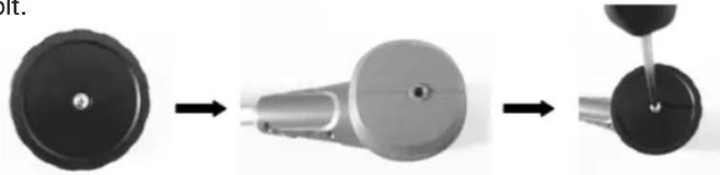 CFH EFB 675 - Assemble the guide wheel (see Figure) - 1