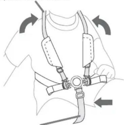BOB Gear Wayfinder - Colocar al niño en el asiento - 1