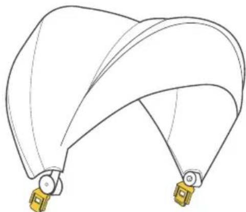 BOB Gear Wayfinder - STROLLER CANOPY - 1
