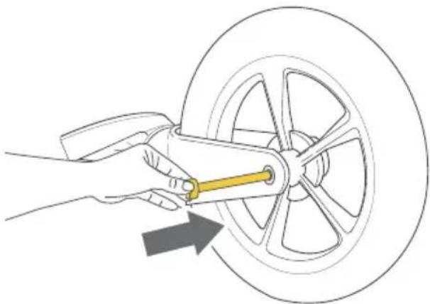 BOB Gear Wayfinder - Insert Front Wheel - 1