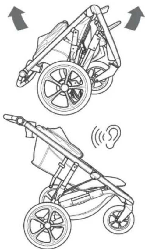 BOB Gear Wayfinder - Abrir el chasis del cochecito - 1
