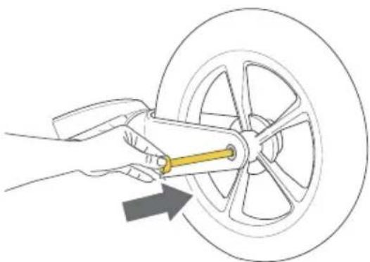 BOB Gear Wayfinder - Installez la roue avant - 1