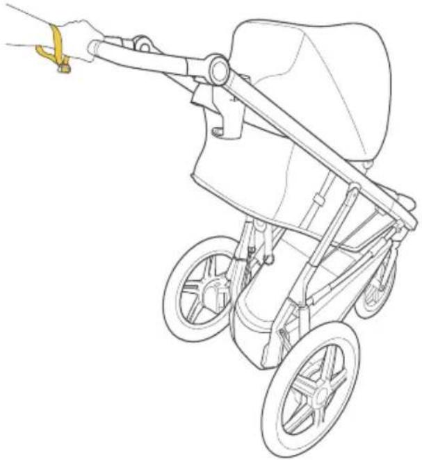 BOB Gear Wayfinder - Colocar el lazo de la cinta de forma segura en la muñeca - 1