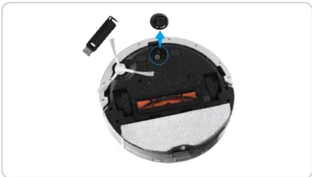 EZVIZ RE5 Plus - Nettoyage de la roue universelle - 1