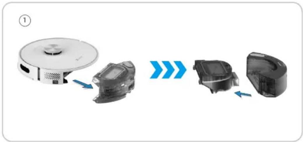 EZVIZ RE5 Plus - Vider le Robot RE5P - 1