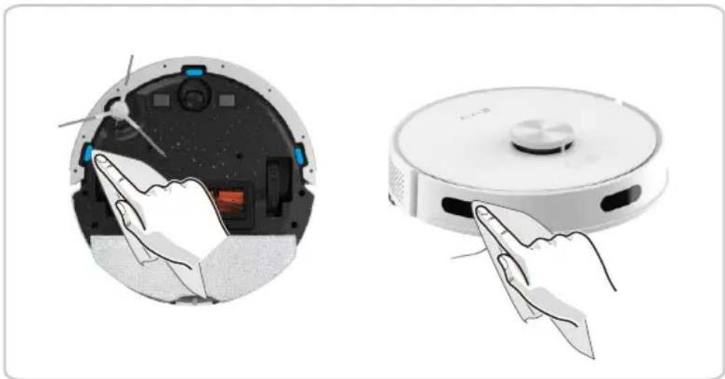 EZVIZ RE5 Plus - Nettoyage des capteurs - 1