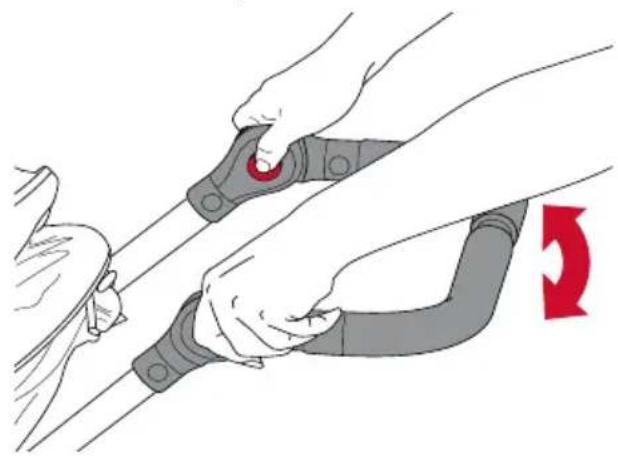 BOB Gear Alterrain Pro - Adjusting Handle Position - 1
