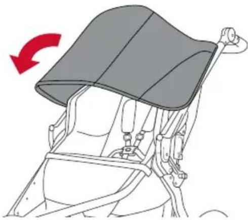 BOB Gear Alterrain Pro - Extender la capota - 1