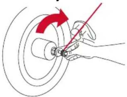 BOB Gear Alterrain Pro - Serrer l'écrou de tension - 1