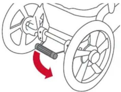 BOB Gear Alterrain Pro - Locked Position - 1