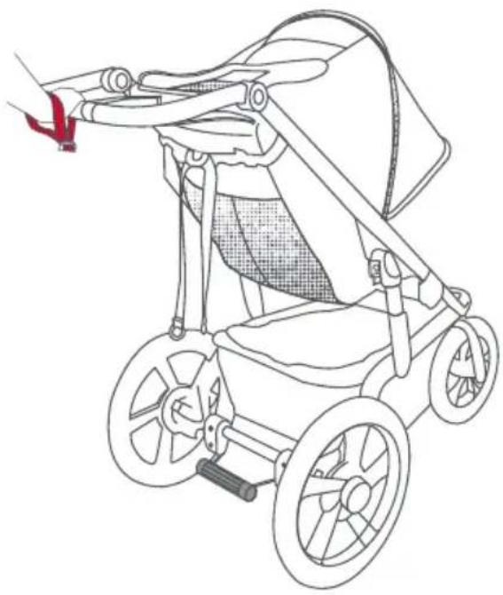 BOB Gear Alterrain Pro - Passez la dragonne et serrez sur le poignet - 1