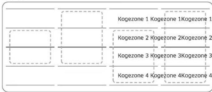 SAMSUNG NZ85C6058GK - Flekszone plus (kun for modeller med Flekszone plus) - 2