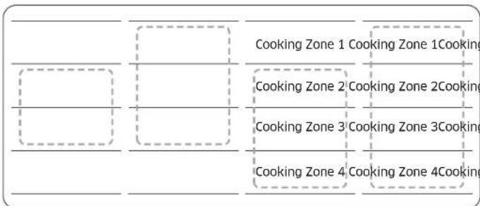 SAMSUNG NZ85C6058GK - Flex zone Plus (Only for Flex zone plus applied models) - 2