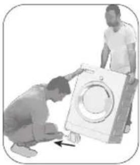 BEKO WTV9716XWWST - Retrait des renforts de conditionnement - 1