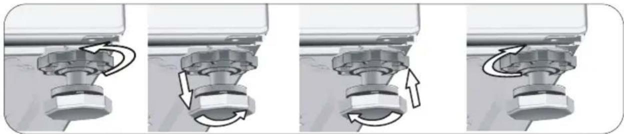 BEKO WTV8835WC01 - Réglage des pieds - 2