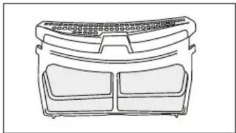 BEKO B5T68247W2 - Pluizenfilter (interne en externe filters) / Reiniging van de binnenzijde van de deur - 6