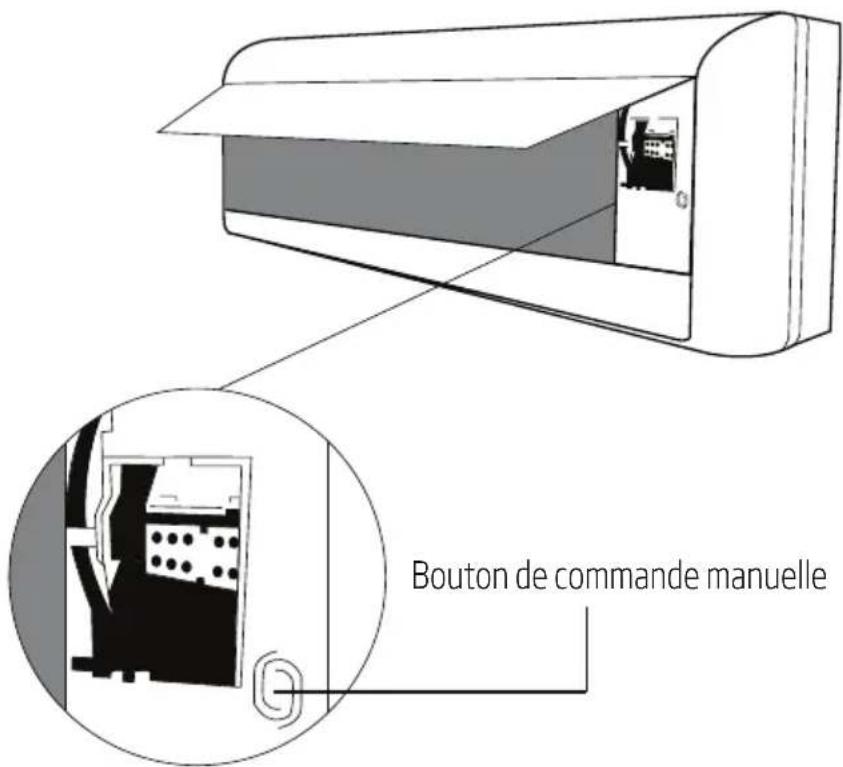 Bouton de commande manuelle