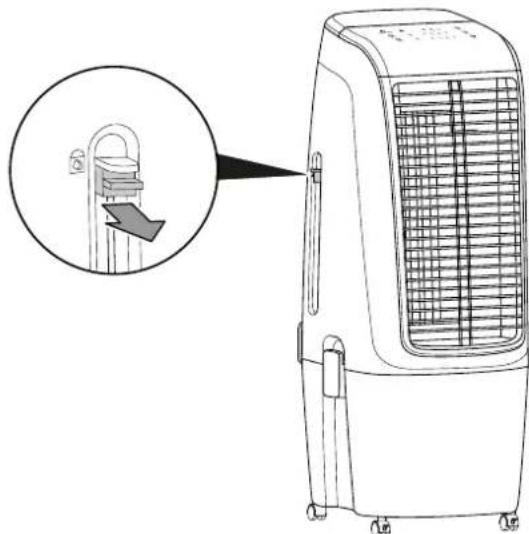 TROTEC PAE 51 in - Réglage du curseur - 1