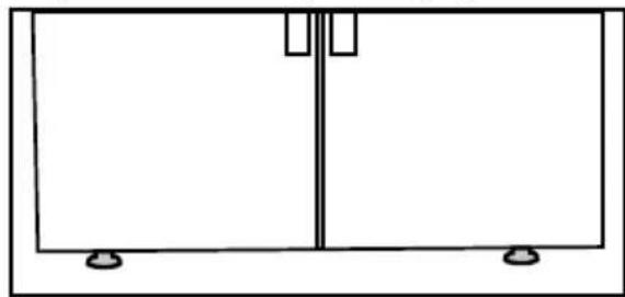 BEKO GN163241XBRN - Adjustment of the feet - 1