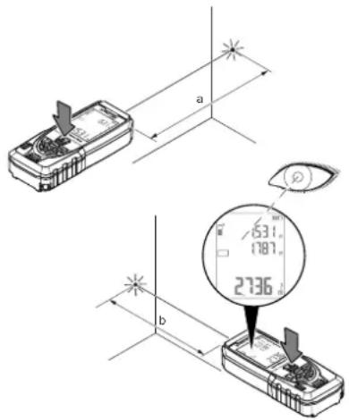 TROTEC TD120 - Exécution d'une mesure de surface - 1