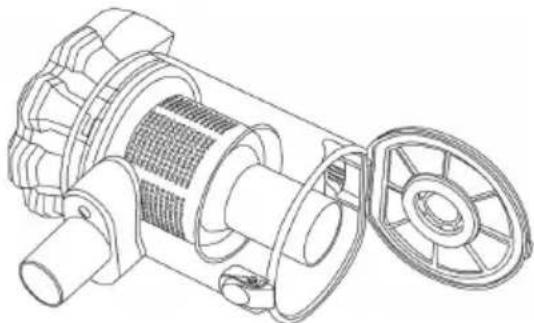 Mestic MS-125 - Montageart - 3