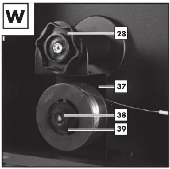 PARKSIDE PMPS 200 B1 - ● Fit additional adapters for the welding wire rolls with 450 g or 1 kg wire - 2