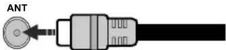 SALORA 40FA220 - Rückseite des TV-Gerätes - 1