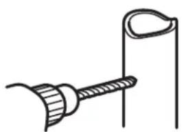 GE PGE29BYTFS - ③ PERCAGE D'UN TROU POUR LE ROBINET - 1