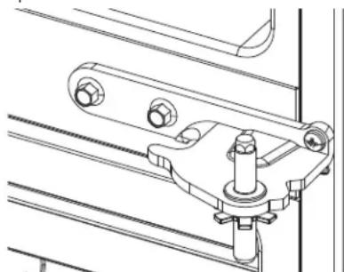 GE PGE29BYTFS - REMOVE LOWER RIGHT-HAND DOOR (on some models) - 2