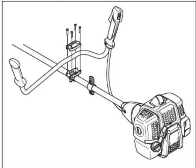 MCCULLOCH CS 330 - Slik installerer du håndtaket - 1