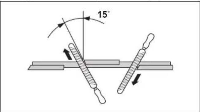 MCCULLOCH CS 35 - За заточване на циркуляра - 4